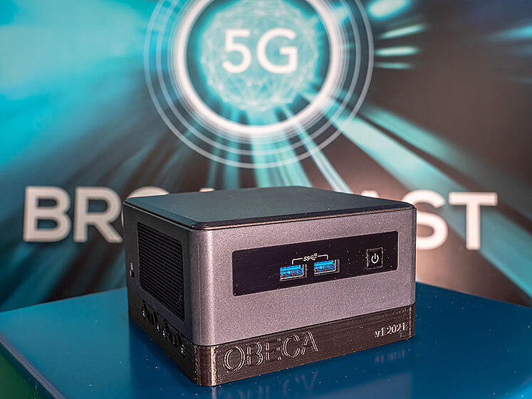 OBECA - 5G Broadcast receiver Receiver box